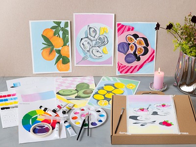 Techniques with gouache