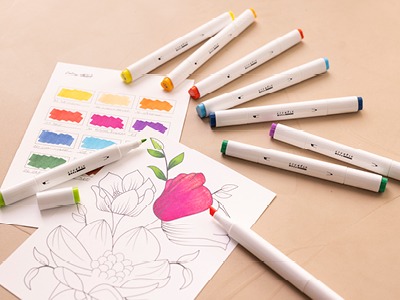Techniques for painting and drawing